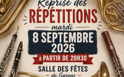 L’Union Musicale de Garons fait sa rentrée !